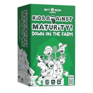 BRAND NEW SEALED PACKAGE Kids Against Maturity: Funny Family Card Game Ages 10+